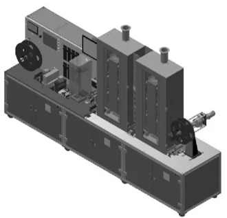 連續(xù)式（卷式）NC膜劃膜機(jī) Reel to reel | Dispensing reagent lines machine